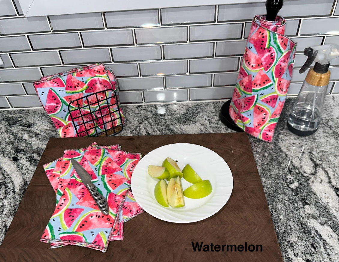 Starter Set Reusable Unpaper Towels – Eco-Friendly Kitchen Cloths