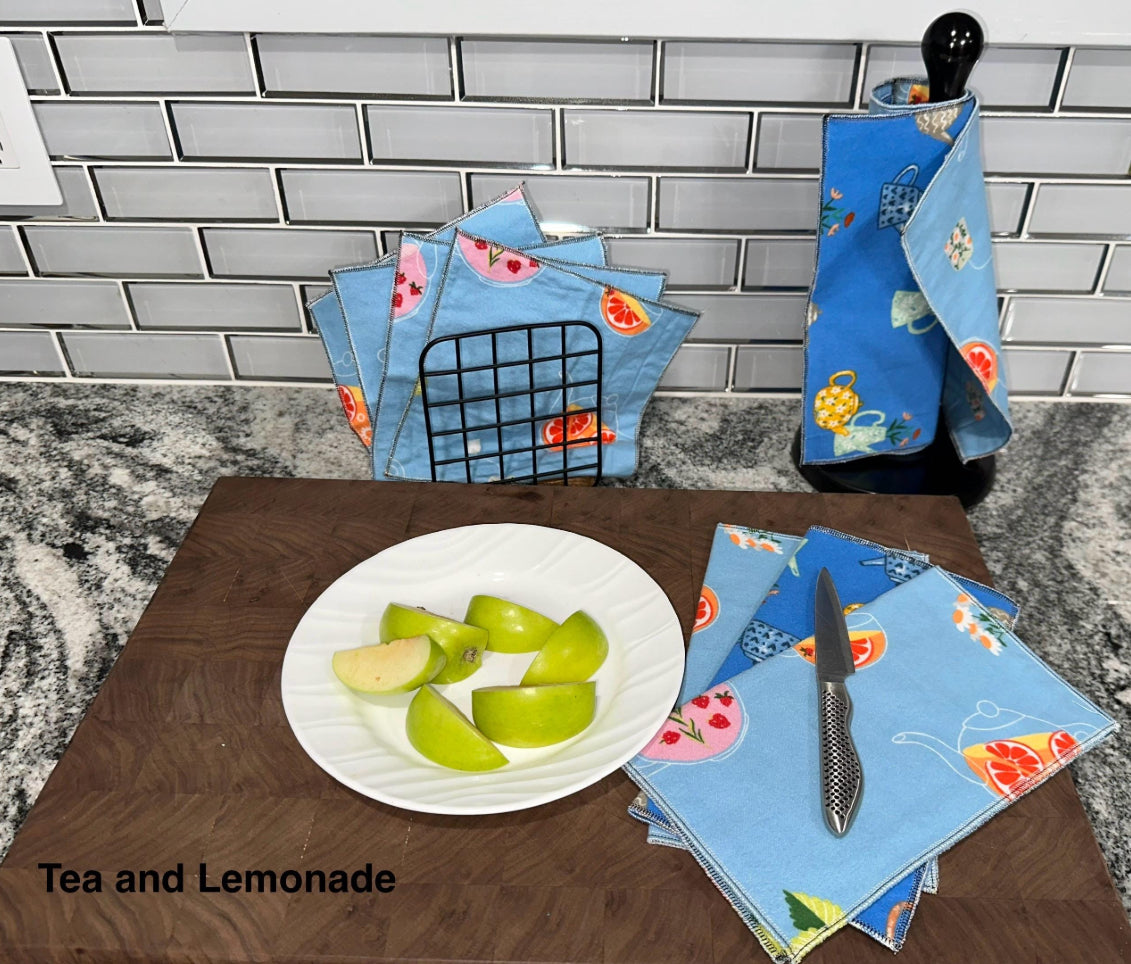 Starter Set Reusable Unpaper Towels – Eco-Friendly Kitchen Cloths