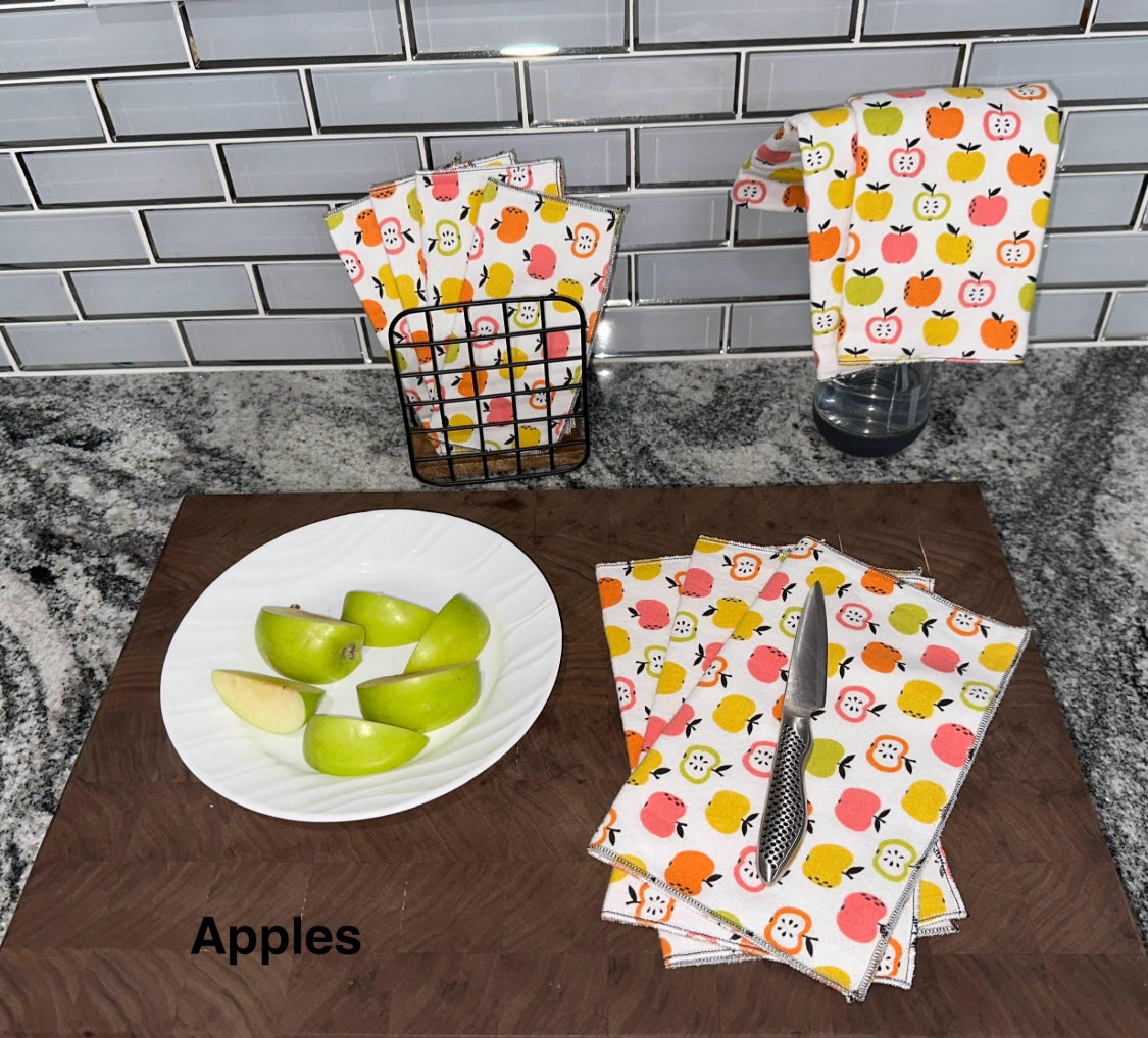 Starter Set Reusable Unpaper Towels – Eco-Friendly Kitchen Cloths