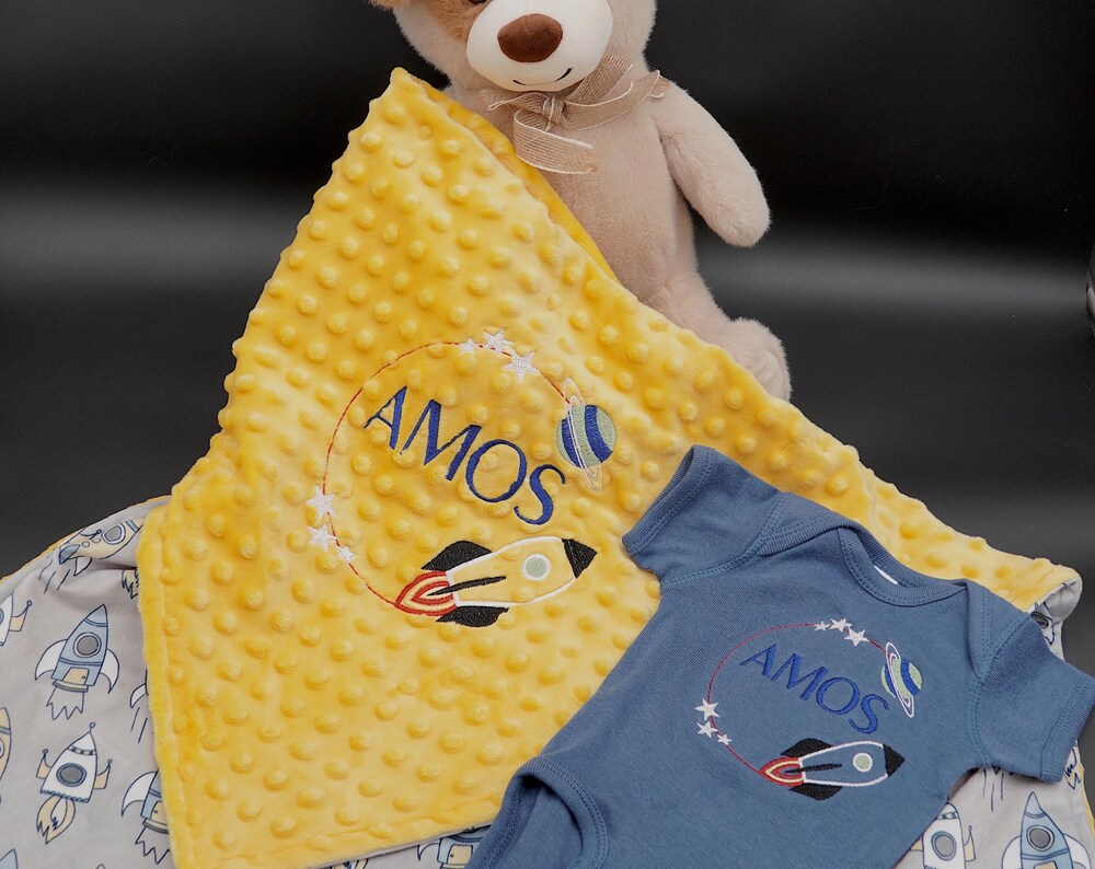 Custom Embroidered Baby Onesies