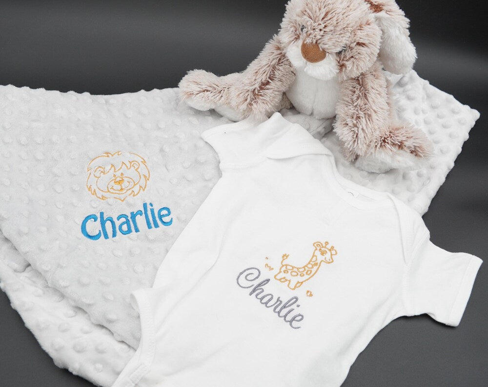 Custom Embroidered Baby Onesies