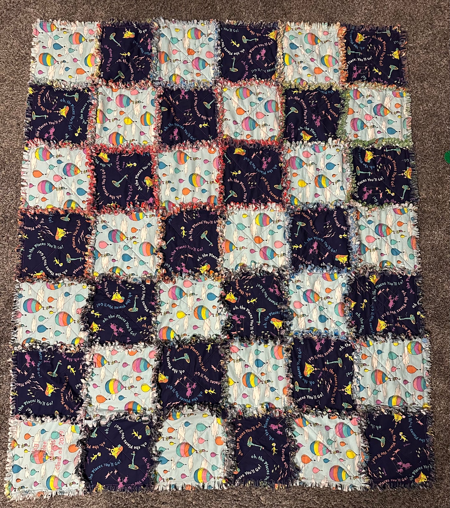 Custom Rag Quilt