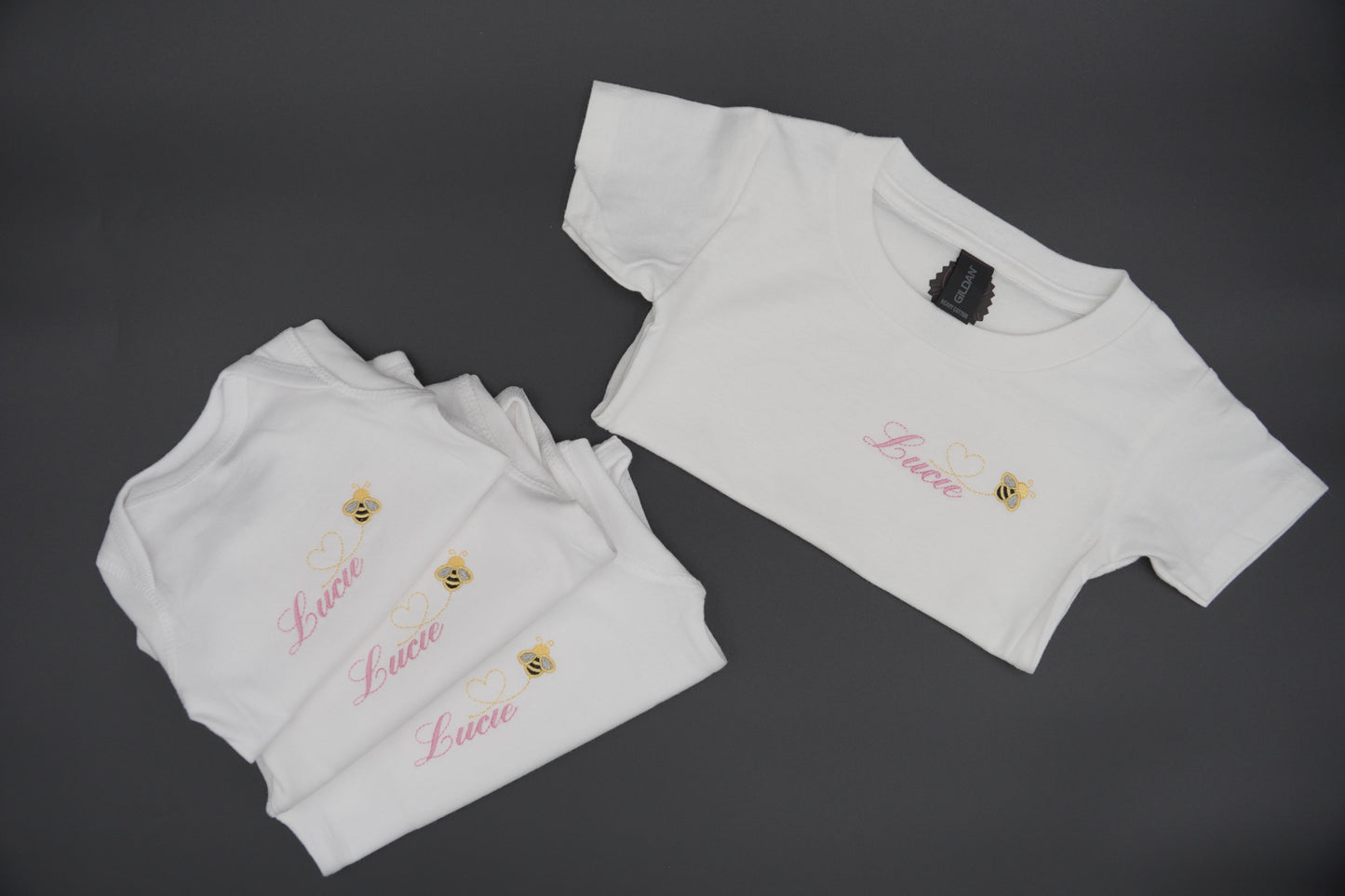 Custom Embroidered Baby Onesies
