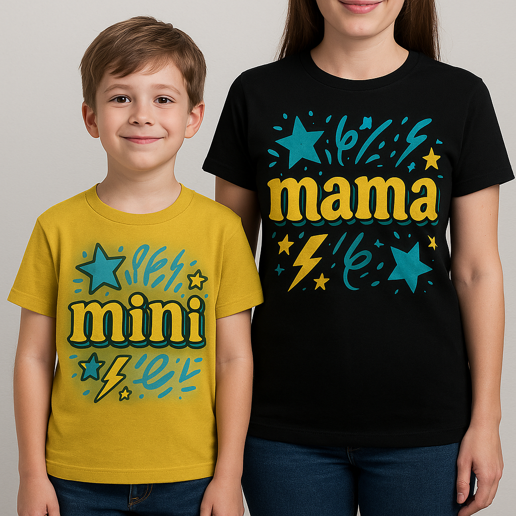 Mama and Mini Shirt set