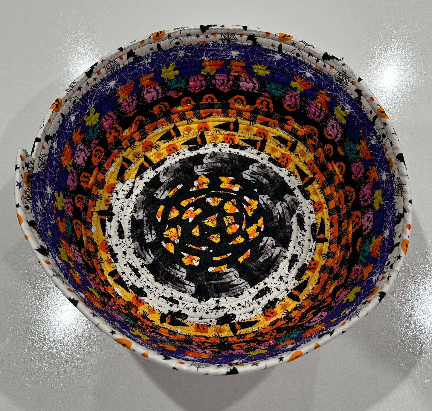 Halloween Fabric Rope Basket