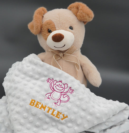 30x40 Custom Embroidered Baby/Toddler Blankets