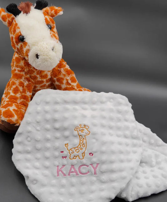 29x36 Custom Embroidered Baby/Toddler Blankets