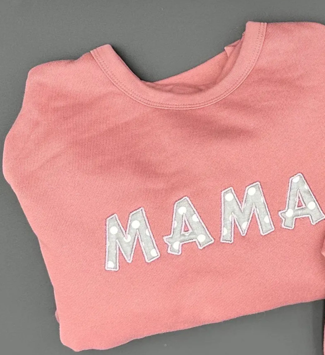 Mama & Little Matching Sweatshirt Set – “Little Miss” or “Little Dude” | Mommy and Me Outfits | Personalized Gift for Mom and Child