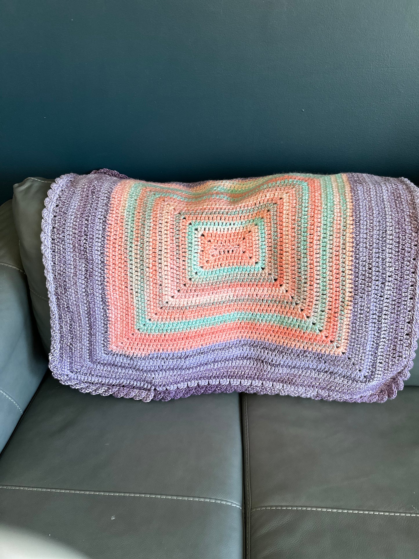 Snuggle Crochet Baby Blanket 34x36