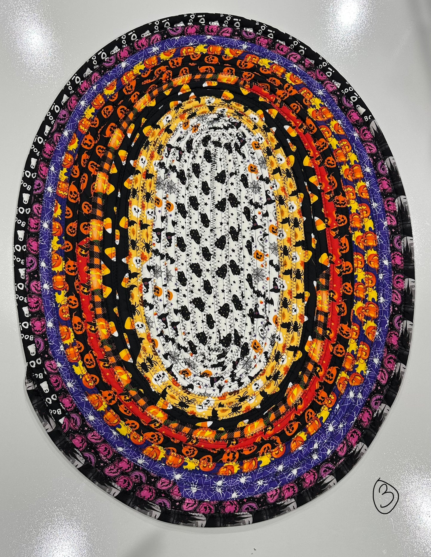 Spooky Halloween Pet mat (Approximate size 19” x 25.5”)