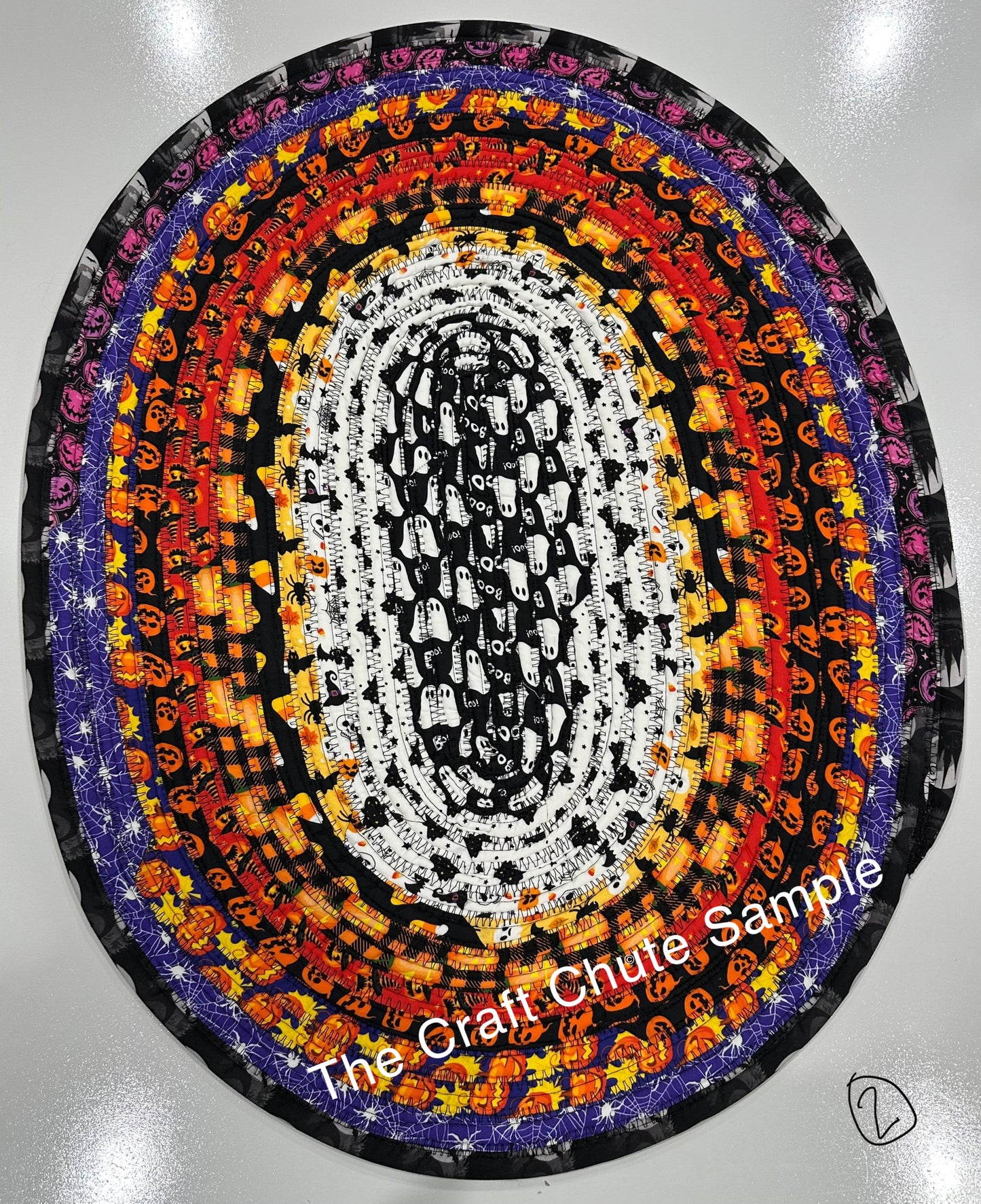 Custom Handmade  Oval Jelly Roll Rug – Choose Your Size & Color Theme